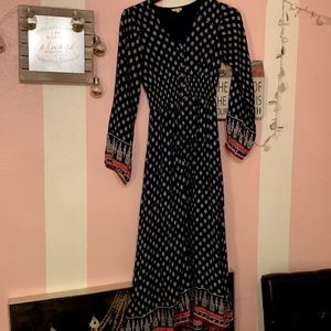 Boho Button Up Dress